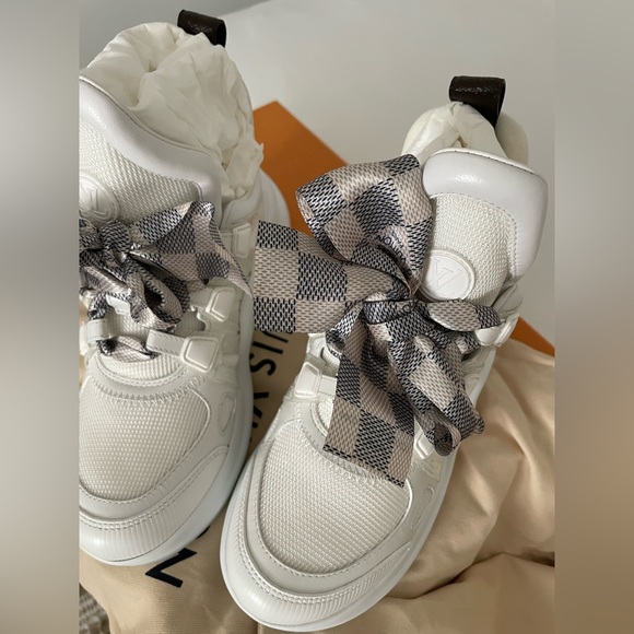 LOUIS VUITTON Women sneakers size 35 (size 5) BRAND NEW ORIGINAL PACKAGING - Picture 4 of 10